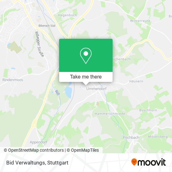 Bid Verwaltungs map