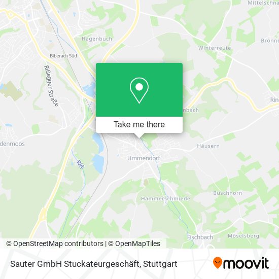 Sauter GmbH Stuckateurgeschäft map