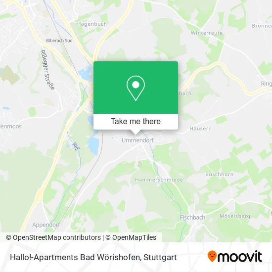 Карта Hallo!-Apartments Bad Wörishofen
