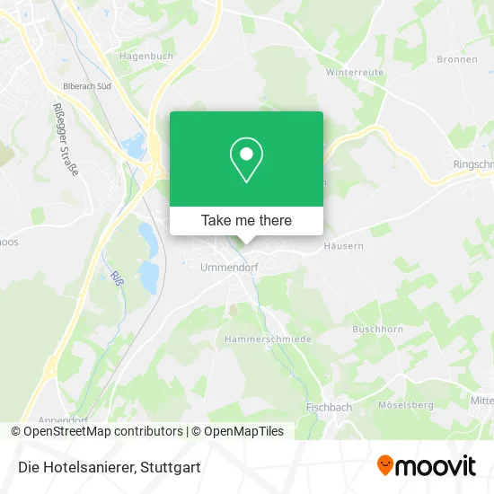 Карта Die Hotelsanierer