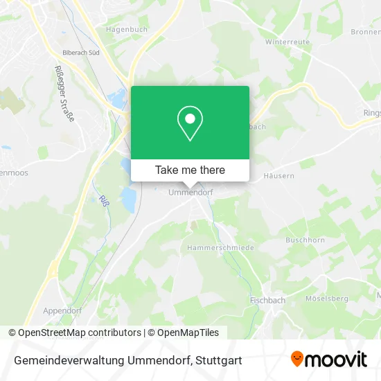 Карта Gemeindeverwaltung Ummendorf
