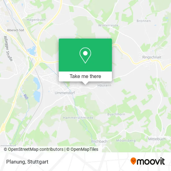 Карта Planung