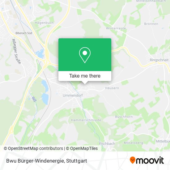 Bwu Bürger-Windenergie map
