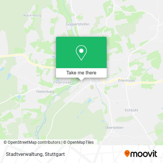 Карта Stadtverwaltung