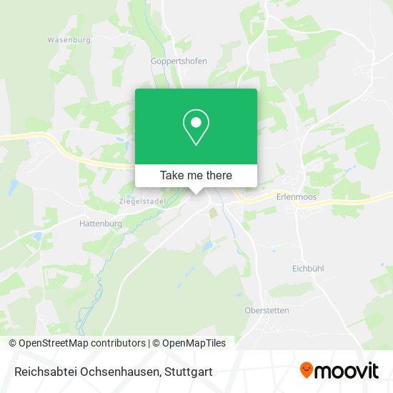 Reichsabtei Ochsenhausen map