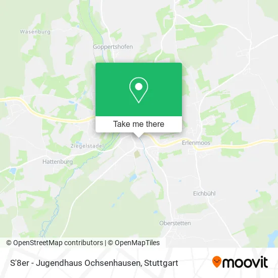 Карта S'8er - Jugendhaus Ochsenhausen