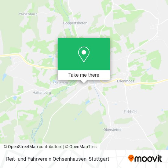 Reit- und Fahrverein Ochsenhausen map