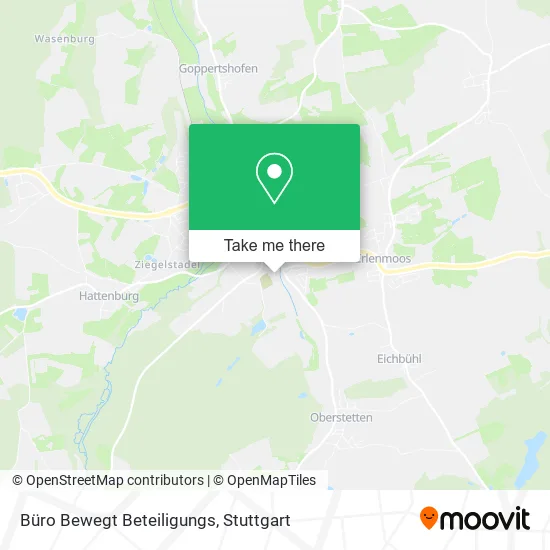 Карта Büro Bewegt Beteiligungs