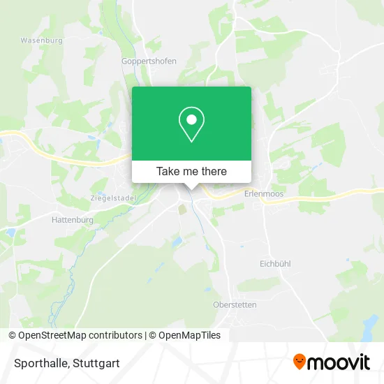 Карта Sporthalle