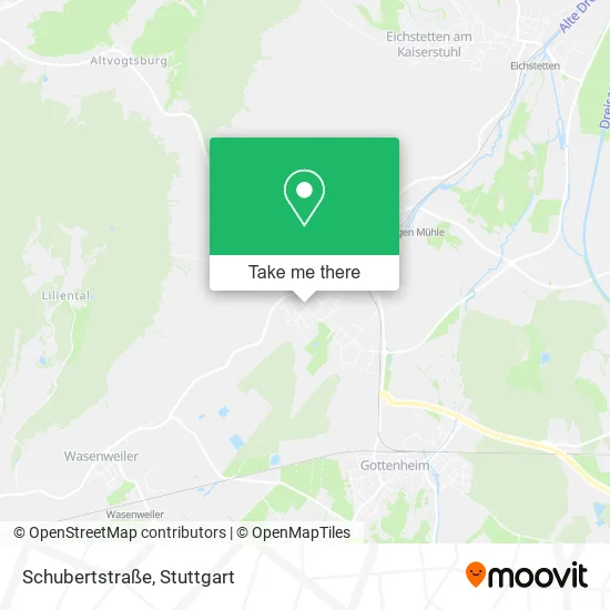 Карта Schubertstraße