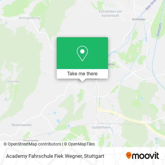 Карта Academy Fahrschule Fiek Wegner
