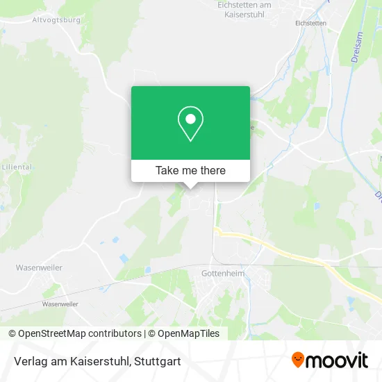 Карта Verlag am Kaiserstuhl