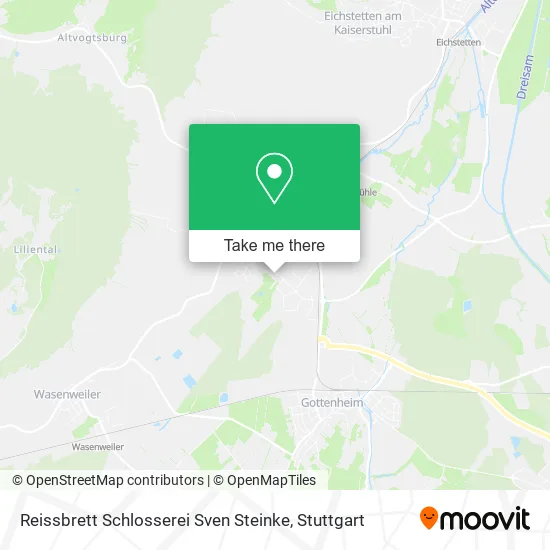 Карта Reissbrett Schlosserei Sven Steinke