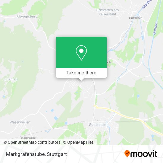 Markgrafenstube map