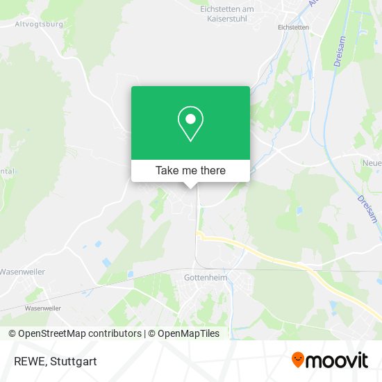 REWE map