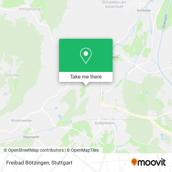 Карта Freibad Bötzingen