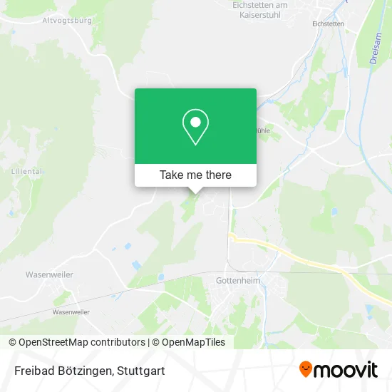 Карта Freibad Bötzingen