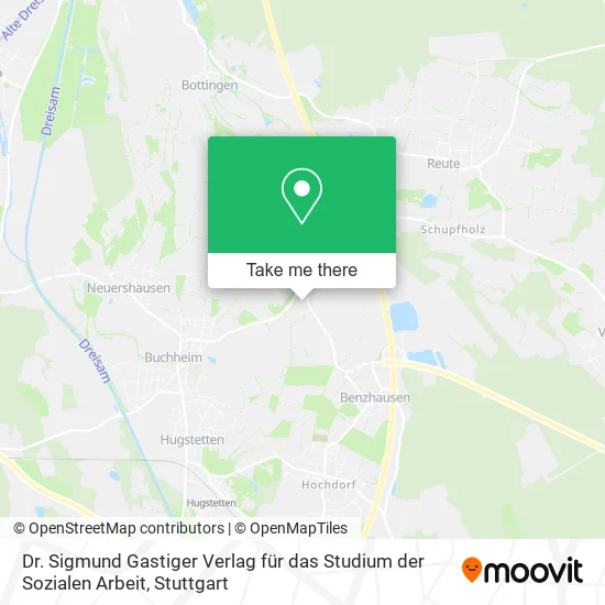 Карта Dr. Sigmund Gastiger Verlag für das Studium der Sozialen Arbeit