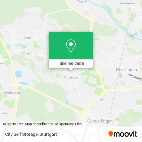 Карта City Self Storage