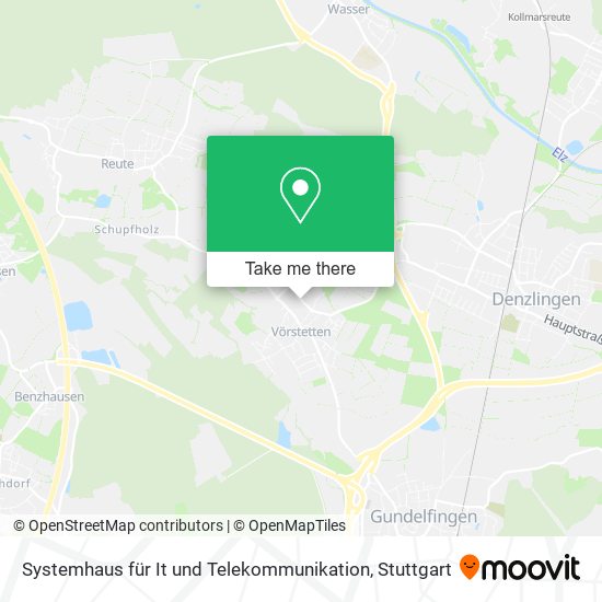 Карта Systemhaus für It und Telekommunikation