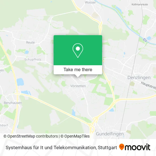 Карта Systemhaus für It und Telekommunikation