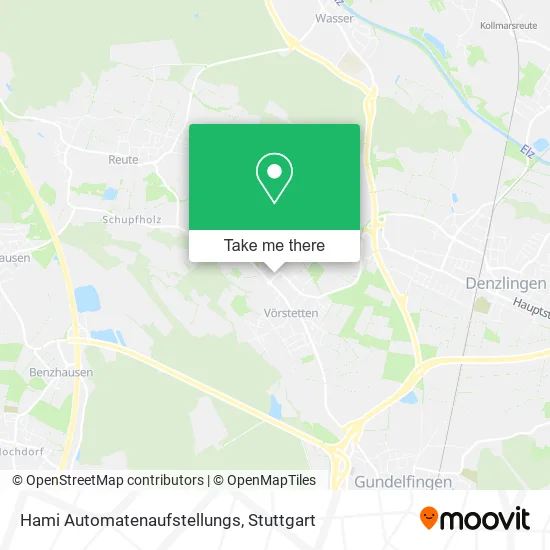 Карта Hami Automatenaufstellungs