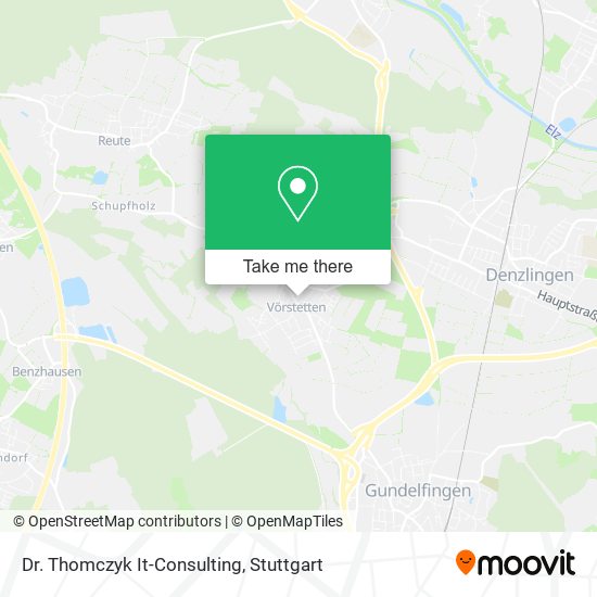 Dr. Thomczyk It-Consulting map