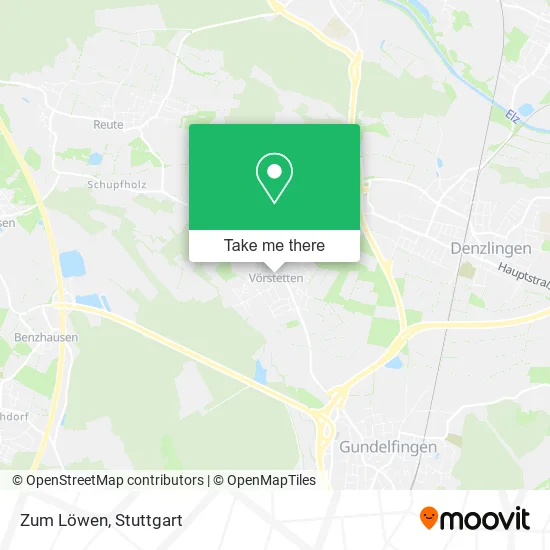 Карта Zum Löwen