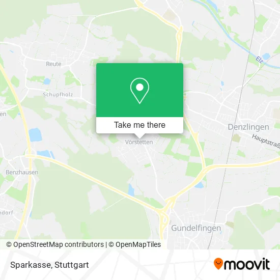 Sparkasse map