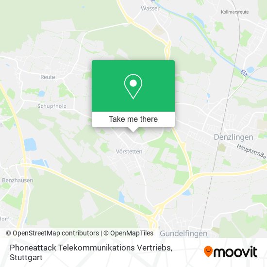 Phoneattack Telekommunikations Vertriebs map