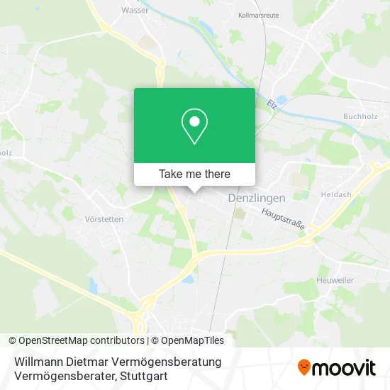 Карта Willmann Dietmar Vermögensberatung Vermögensberater