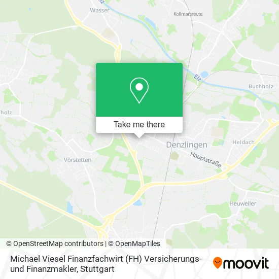 Карта Michael Viesel Finanzfachwirt (FH) Versicherungs- und Finanzmakler