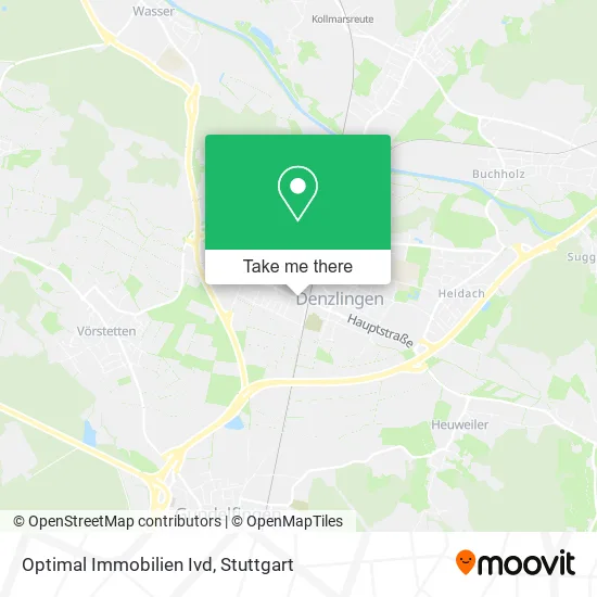 Карта Optimal Immobilien Ivd
