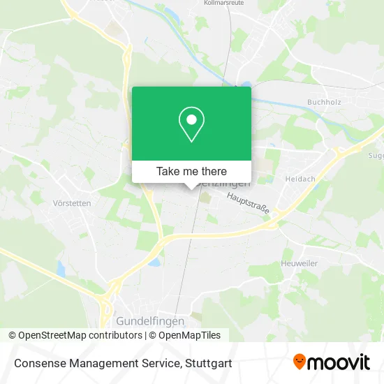Карта Consense Management Service