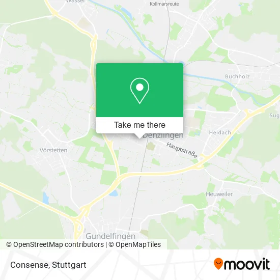 Карта Consense