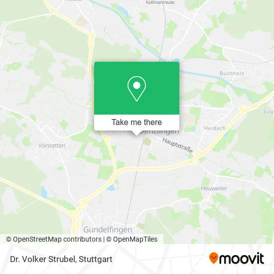 Карта Dr. Volker Strubel