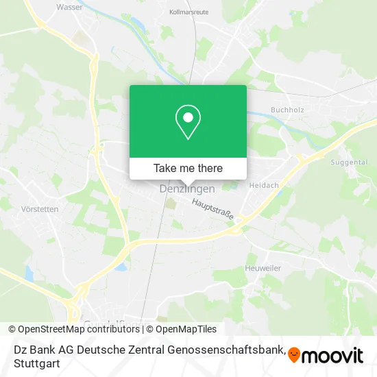 Карта Dz Bank AG Deutsche Zentral Genossenschaftsbank