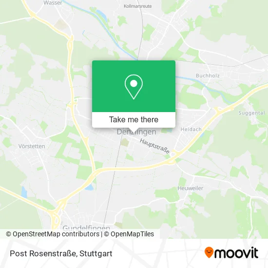 Карта Post Rosenstraße
