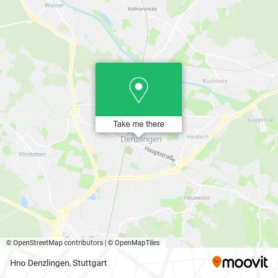 Карта Hno Denzlingen