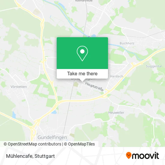 Карта Mühlencafe