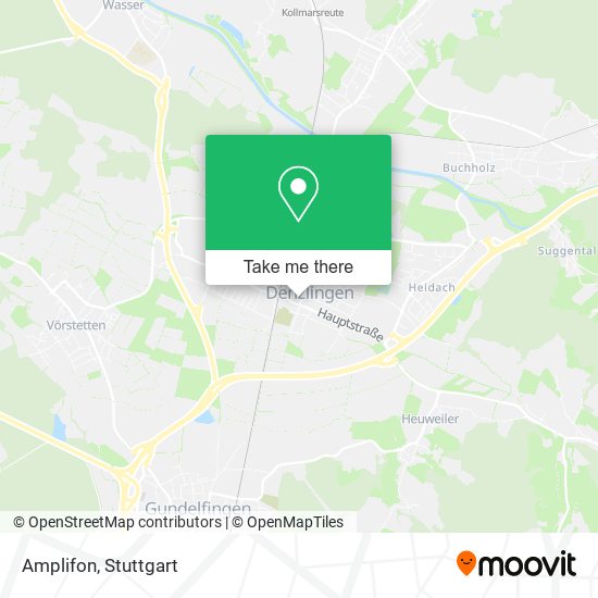 Amplifon map