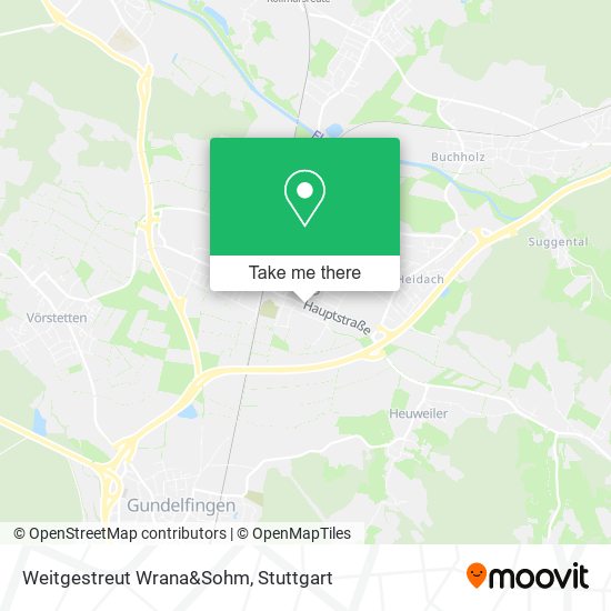 Карта Weitgestreut Wrana&Sohm