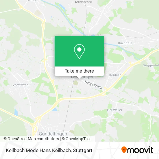 Карта Keilbach Mode Hans Keilbach