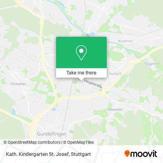 Kath. Kindergarten St. Josef map