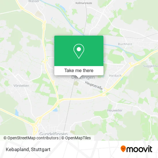 Карта Kebapland
