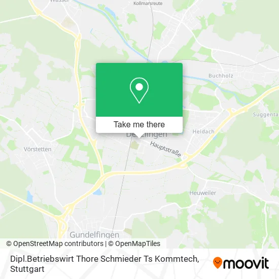 Карта Dipl.Betriebswirt Thore Schmieder Ts Kommtech