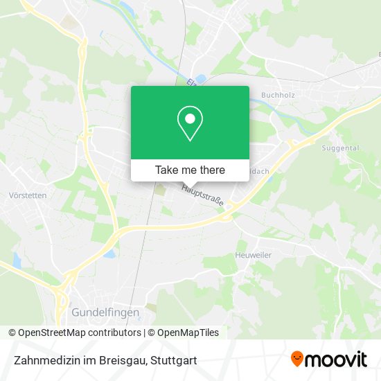 Zahnmedizin im Breisgau map