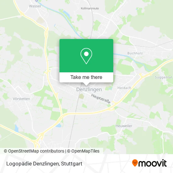 Карта Logopädie Denzlingen