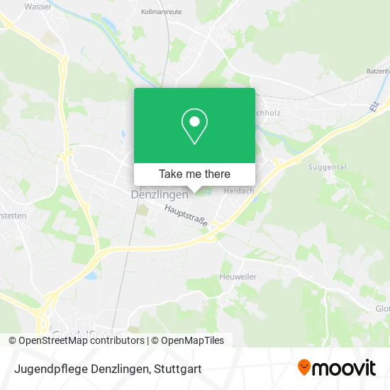 Карта Jugendpflege Denzlingen