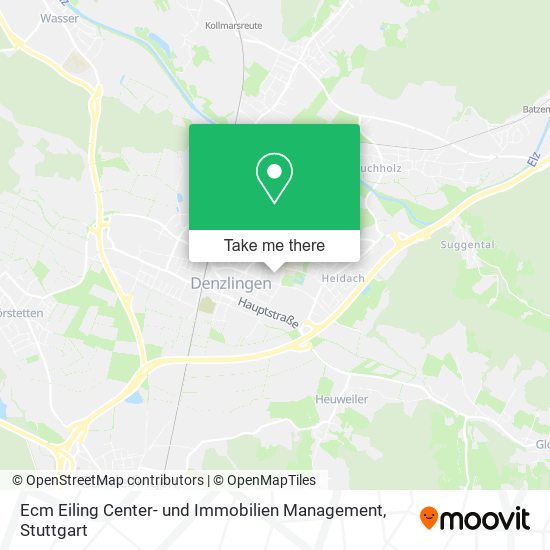 Карта Ecm Eiling Center- und Immobilien Management